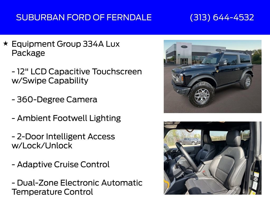 Used 2023 Ford Bronco Badlands AWD/4WD image 4
