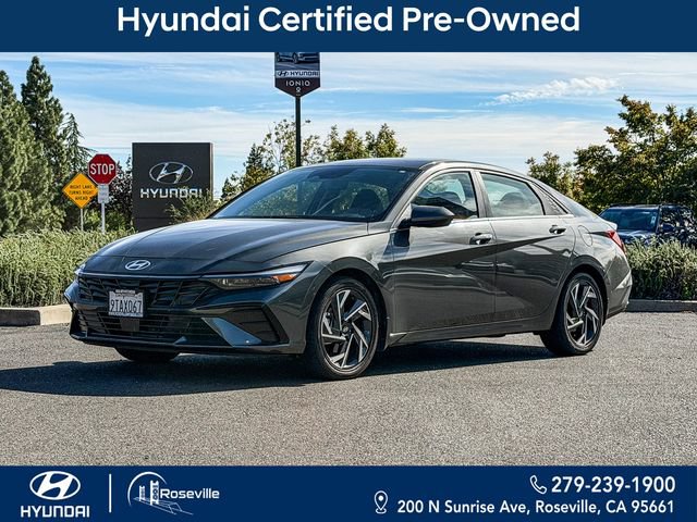 Certified 2025 Hyundai Elantra SEL