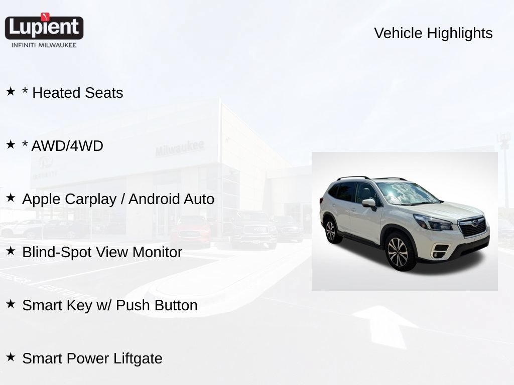 Used 2021 Subaru Forester Limited w/ Popular Package #3 AWD/4WD image 2
