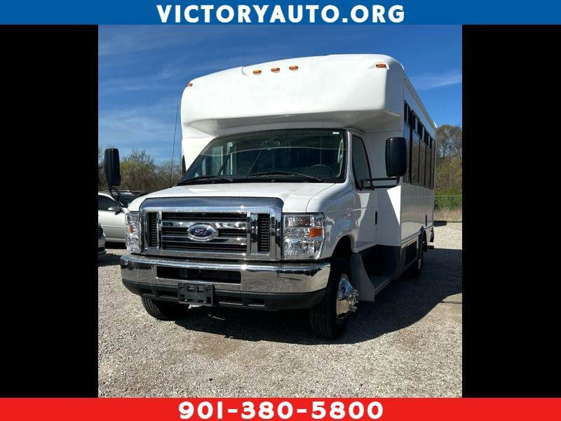 Used 2019 Ford E-350 and Econoline 350 Super Duty w/ Shuttle Bus Prep Package RWD image 1