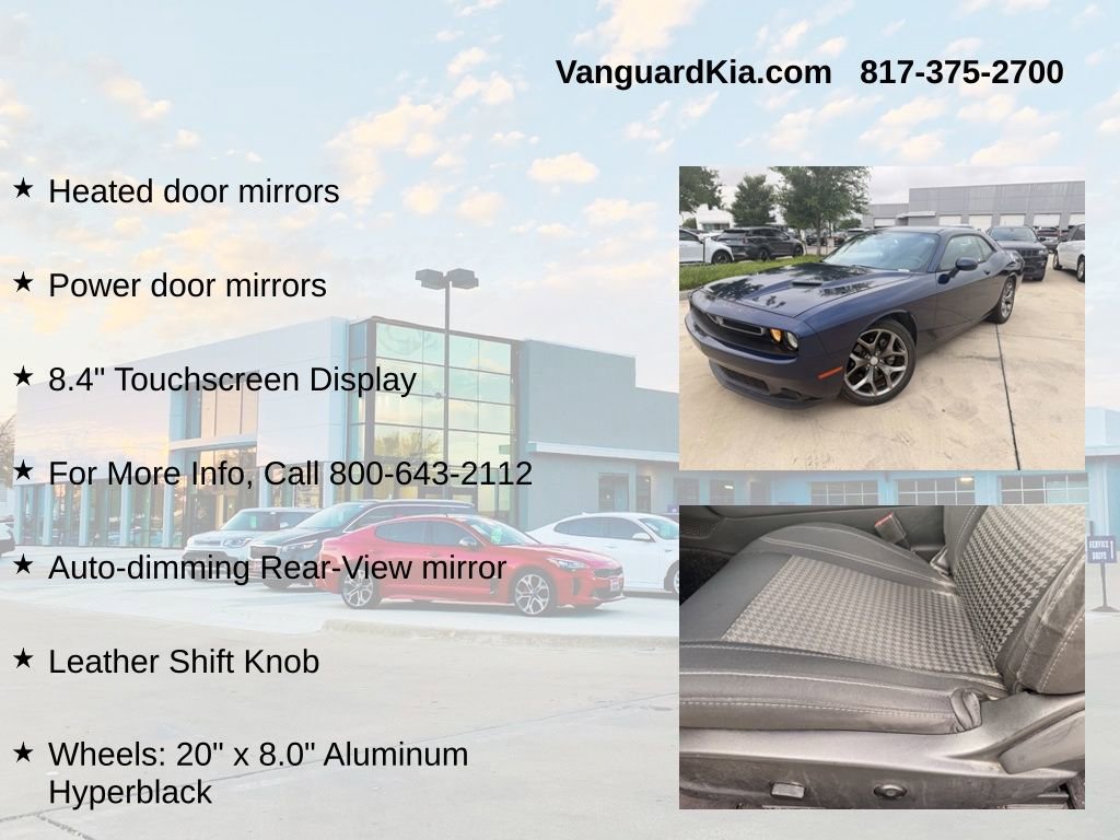 Used 2016 Dodge Challenger SXT w/ Sound Group RWD image 18