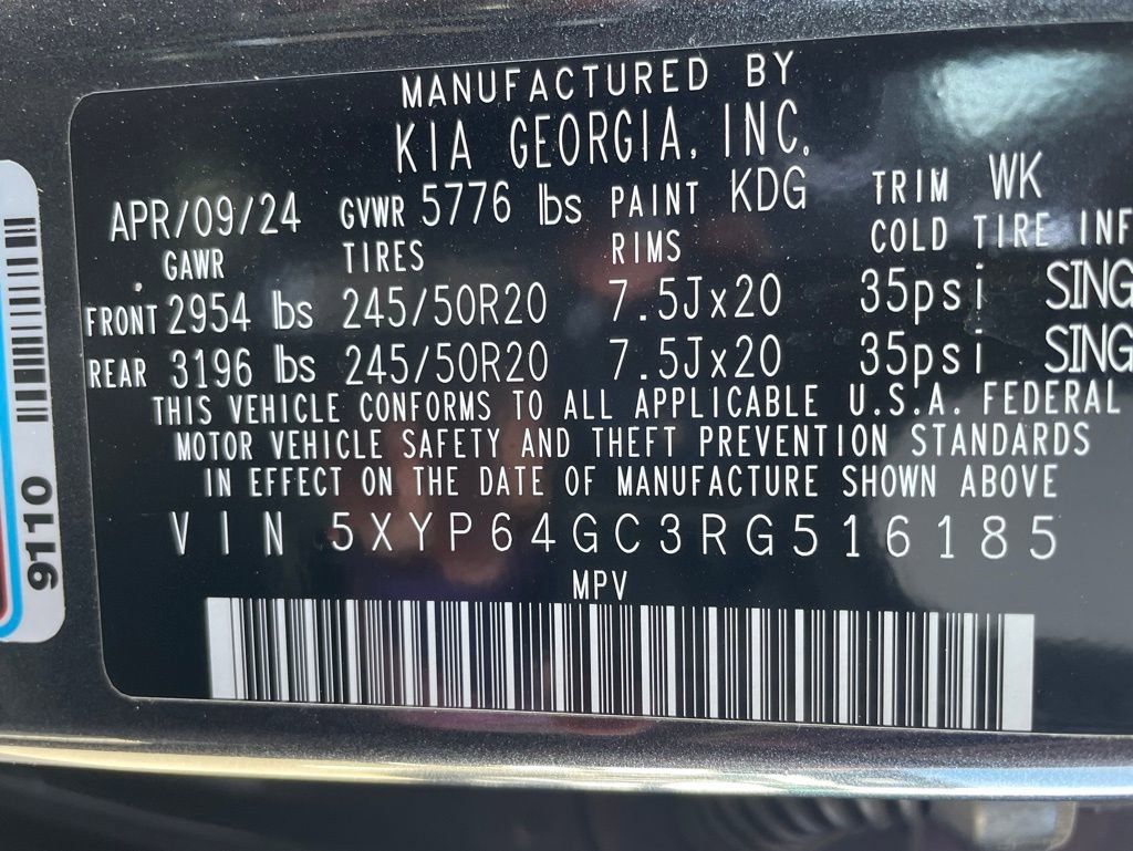 Used 2024 Kia Telluride S w/ S Sunroof Package image 32