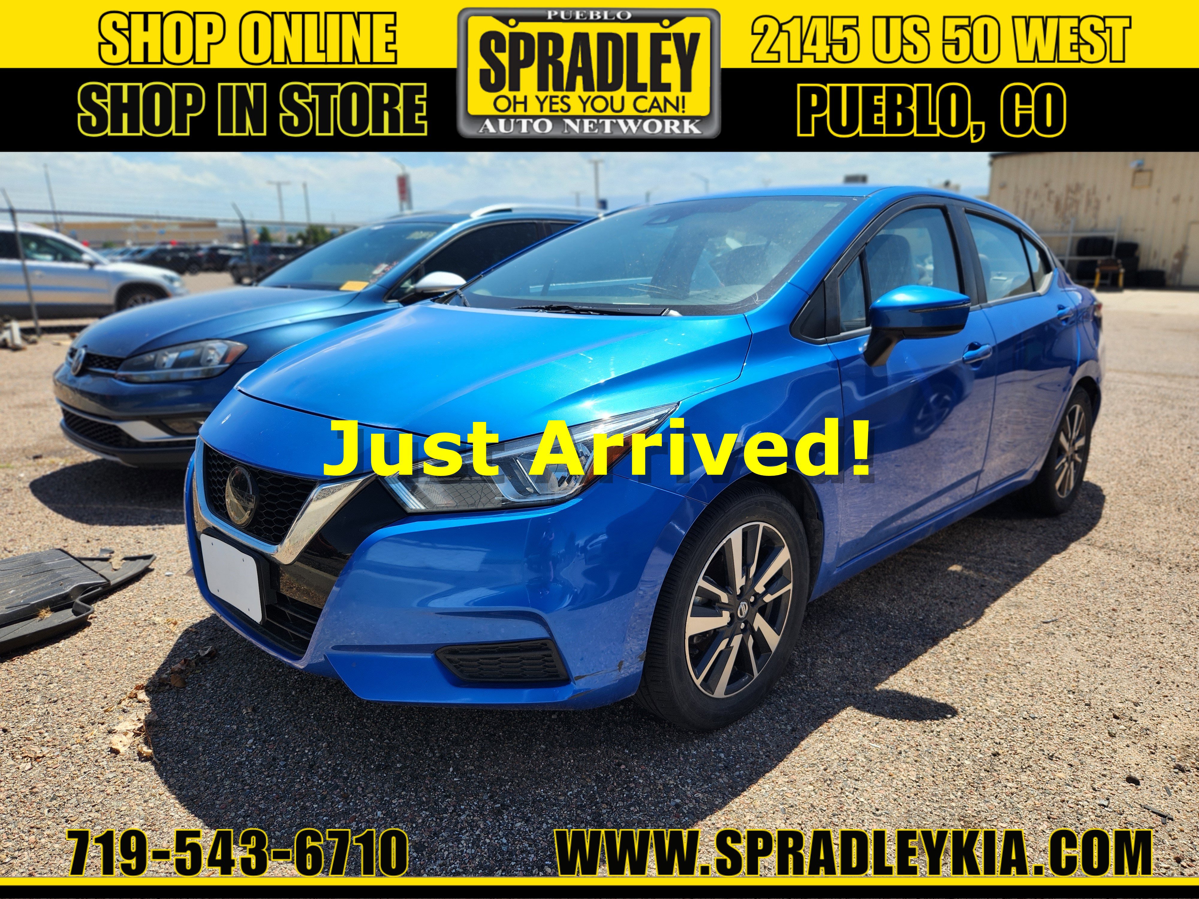 Used 2021 Nissan Versa SV FWD image 1