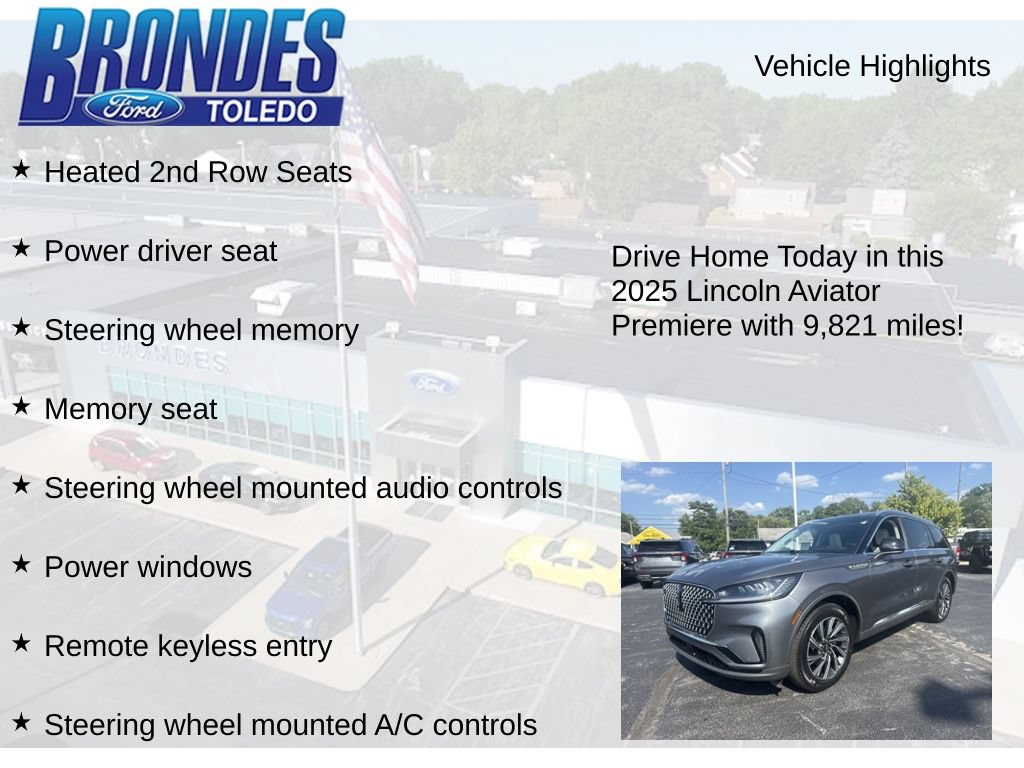 Used 2025 Lincoln Aviator AWD w/ Equipment Group 101A image 11