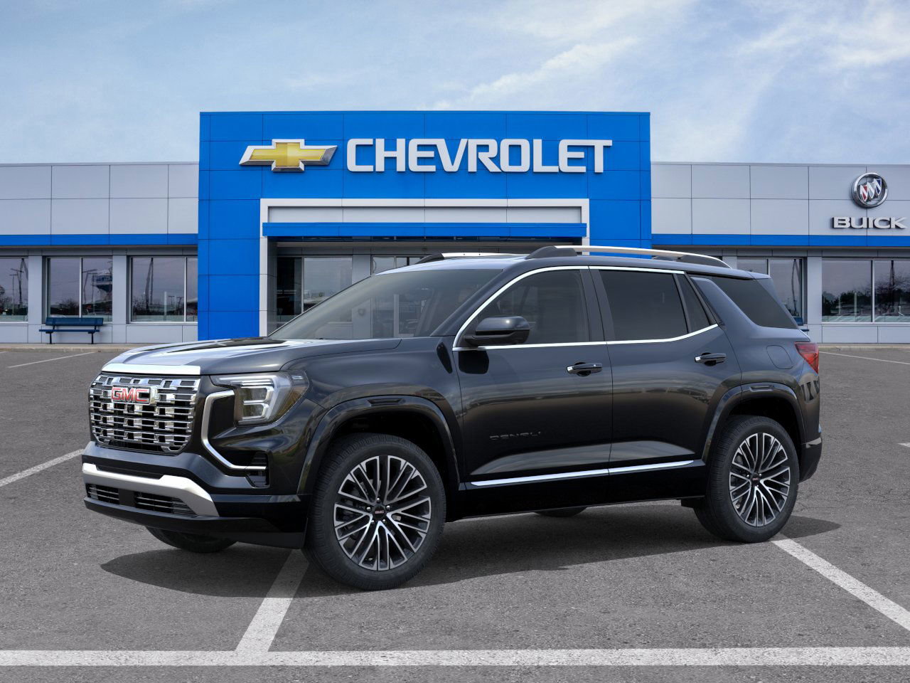 New 2026 GMC Terrain Denali w/ LPO, Black Badging Package image 2