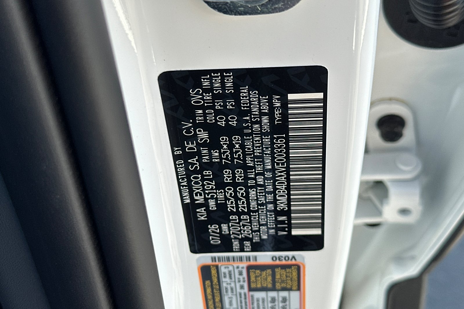 New 2027 Kia EV3 Wind FWD image 28