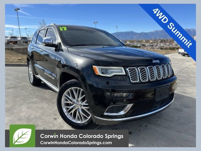 Used 2017 Jeep Grand Cherokee Summit
