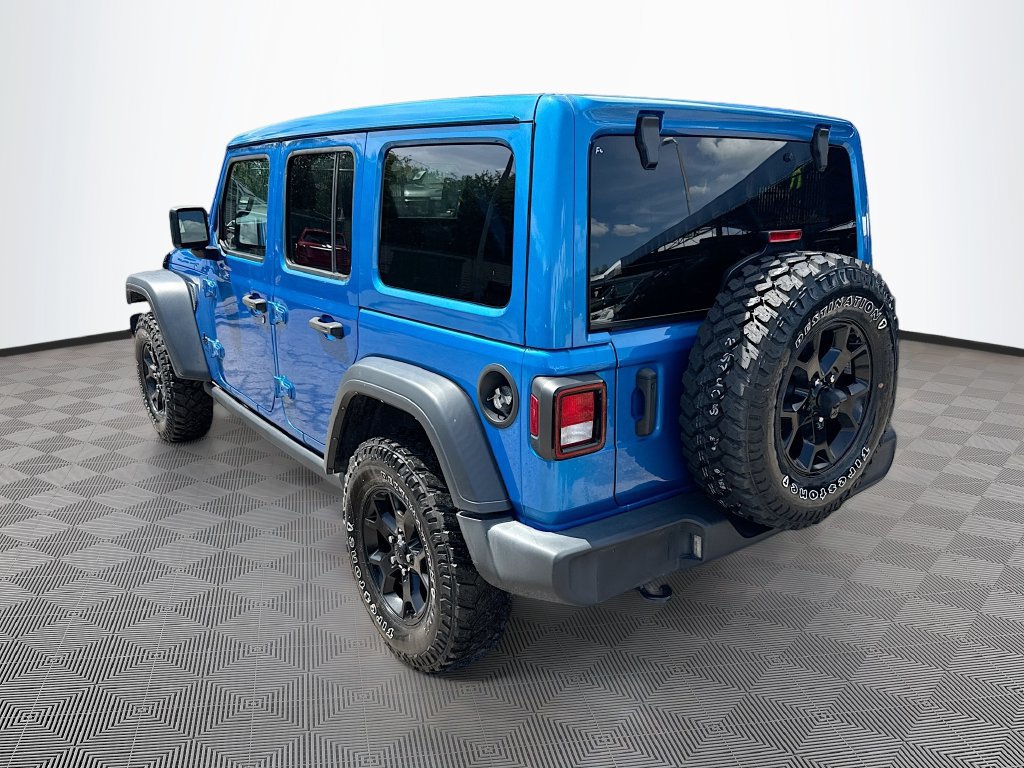 Certified 2022 Jeep Wrangler Unlimited Sport AWD/4WD image 8