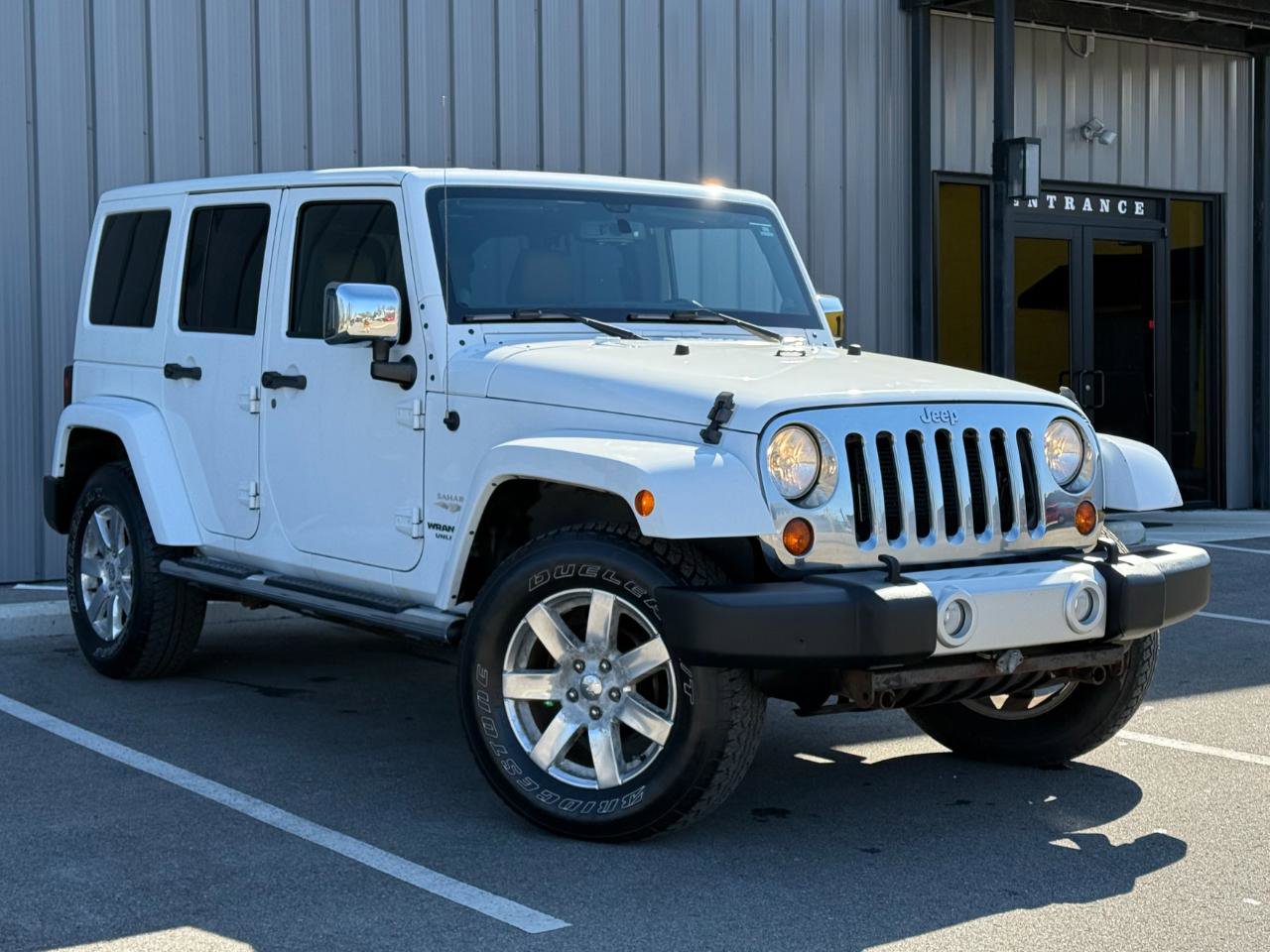 Used 2013 Jeep Wrangler Unlimited Sahara w/ Mopar Chrome Edition Group AWD/4WD image 3