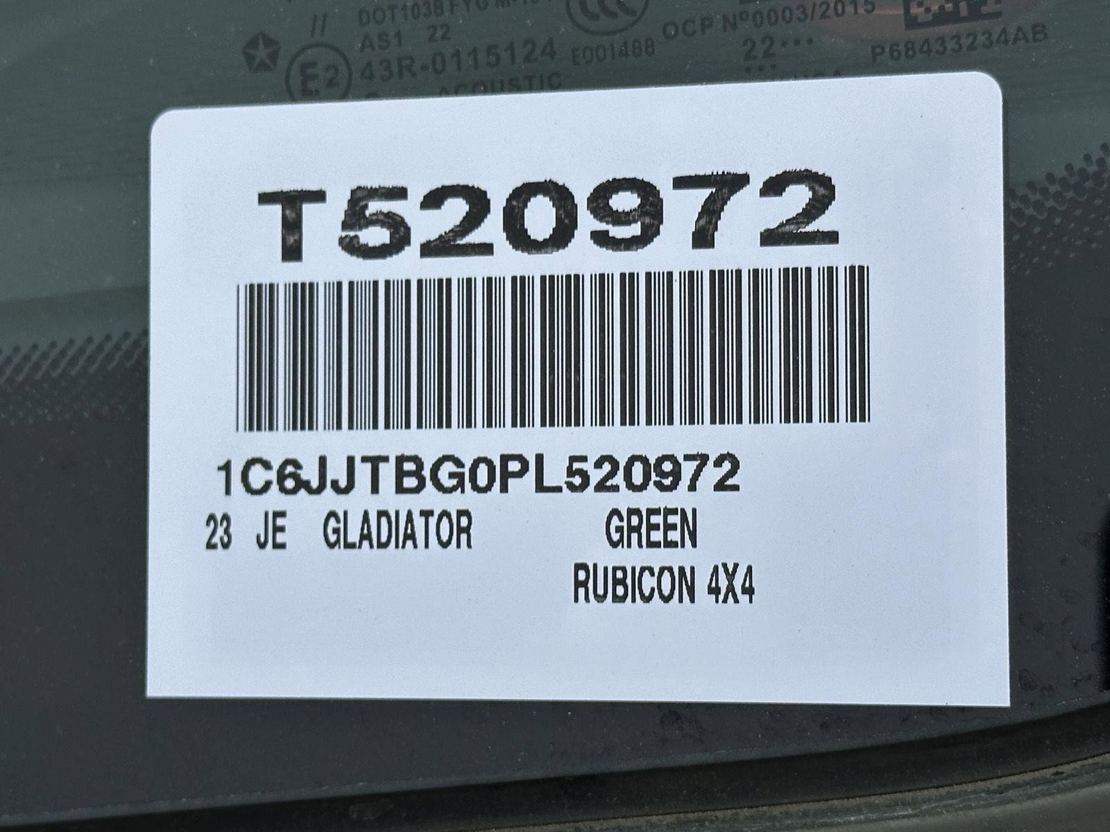 Used 2023 Jeep Gladiator Rubicon w/ Trailer Tow Package image 15