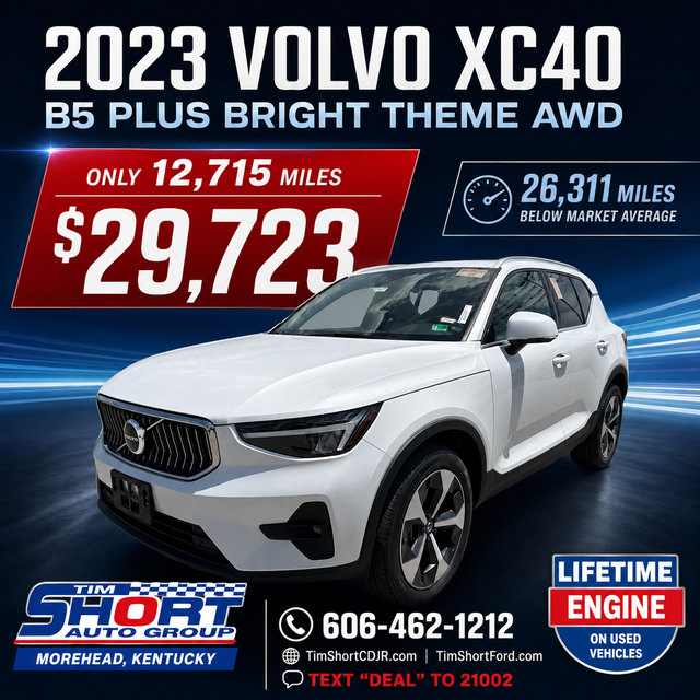 Used 2023 Volvo XC40 B5 Plus w/ Protection Package Premier