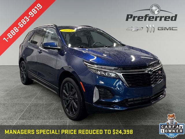 Certified 2022 Chevrolet Equinox RS AWD/4WD image 1