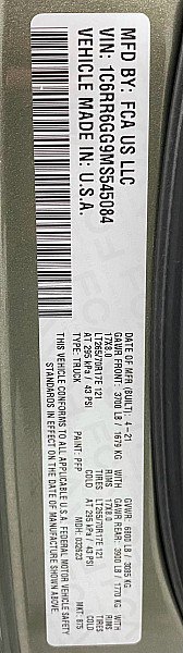 Used 2021 RAM 1500 Classic Warlock w/ Warlock All Terrain Package image 10