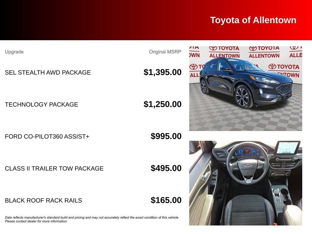 Used 2022 Ford Escape SEL w/ SEL Stealth AWD Package image 5