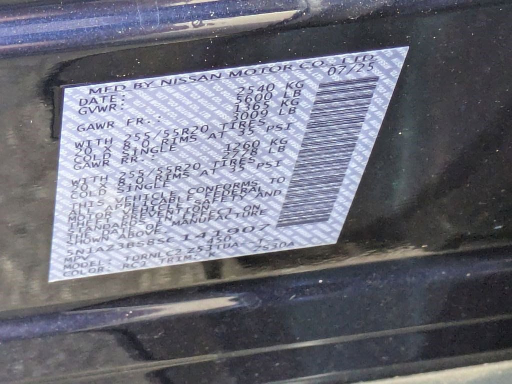 New 2025 Nissan Murano SV image 60