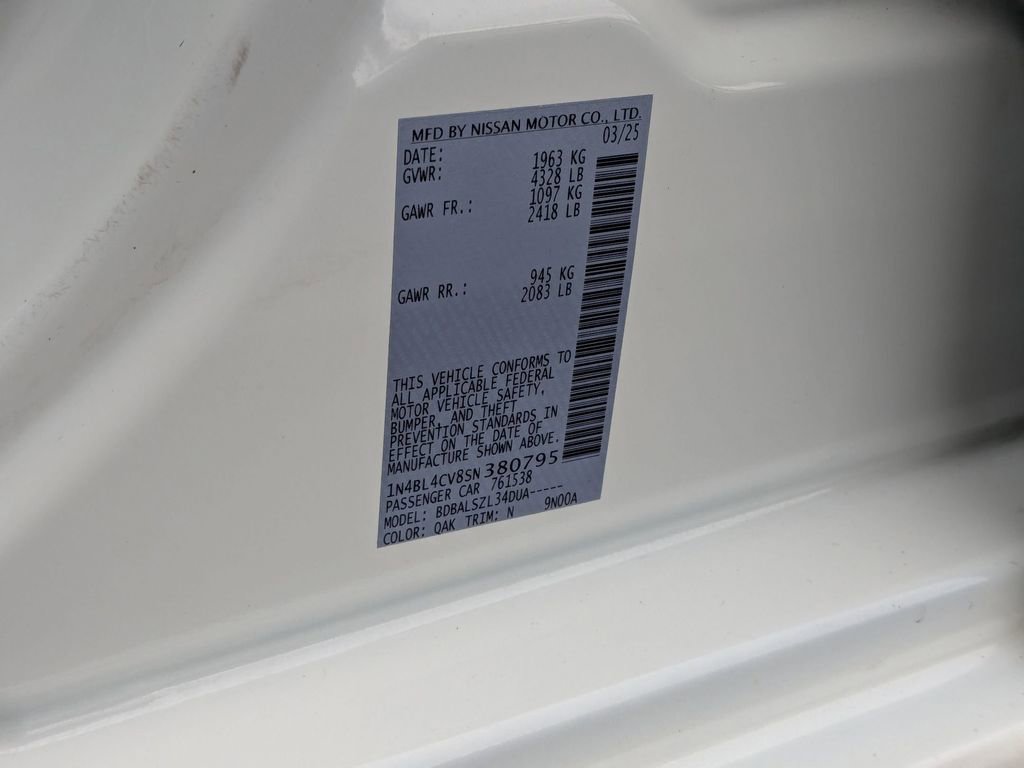 Used 2025 Nissan Altima 2.5 SR image 36