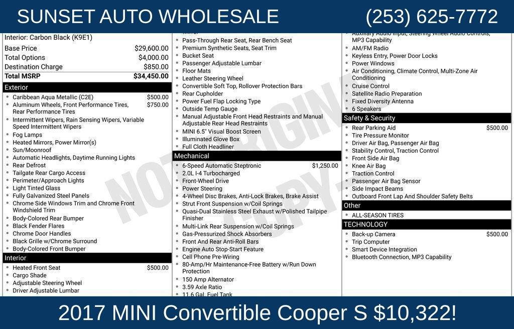 Used 2017 MINI Cooper S FWD image 49