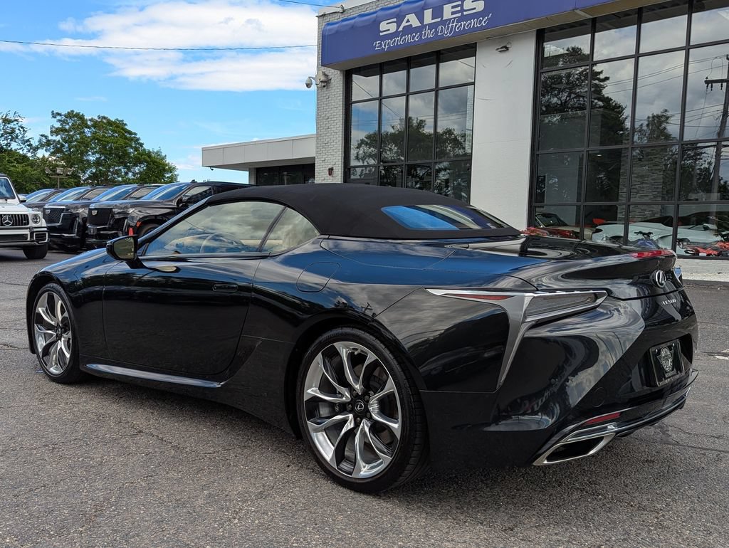 Used 2021 Lexus LC 500 Convertible w/ Touring Package RWD image 10
