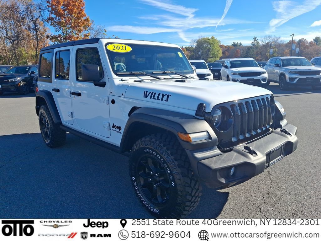 Used 2021 Jeep Wrangler Unlimited Sport