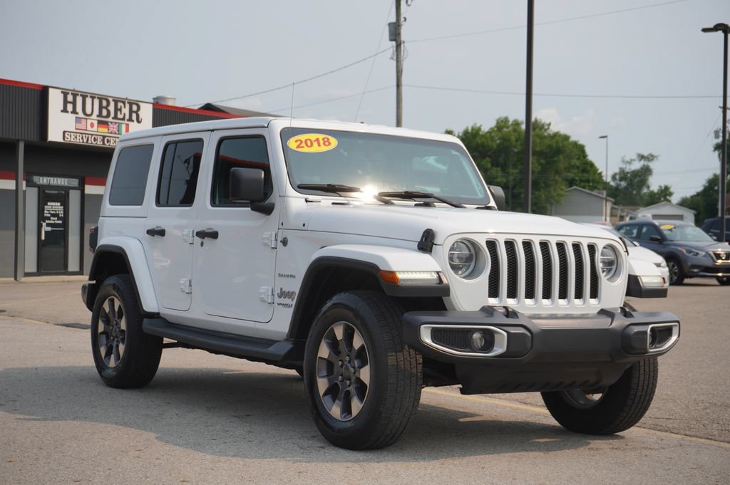 Used 2018 Jeep Wrangler Unlimited Sahara AWD/4WD image 9
