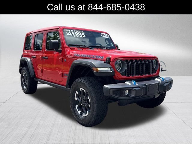 Certified 2025 Jeep Wrangler Unlimited Rubicon 4xe w/ Convenience Group AWD/4WD image 3