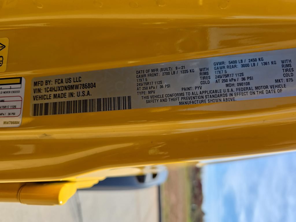 Used 2021 Jeep Wrangler Unlimited Sport AWD/4WD image 34