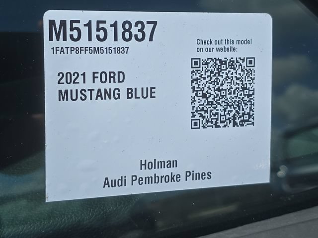 Used 2021 Ford Mustang GT Premium w/ Equipment Group 401A RWD image 28
