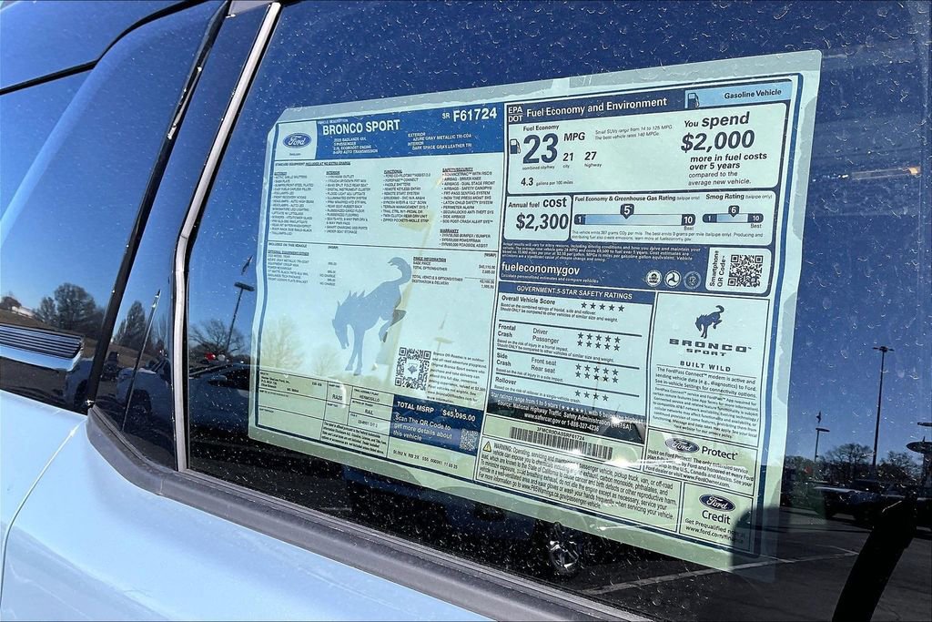 New 2025 Ford Bronco Sport Badlands w/ Badlands Tech Package image 14