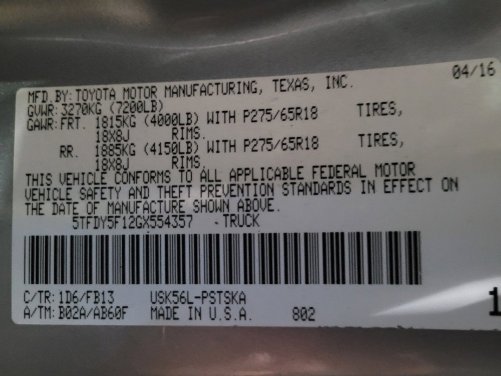 Used 2016 Toyota Tundra SR5 w/ TRD Off Road Package image 33