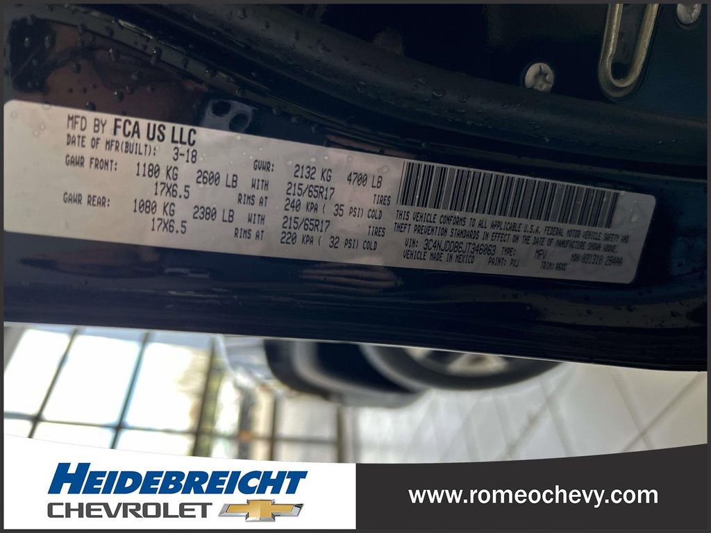 Used 2018 Jeep Compass Trailhawk w/ Navigation Group AWD/4WD image 6