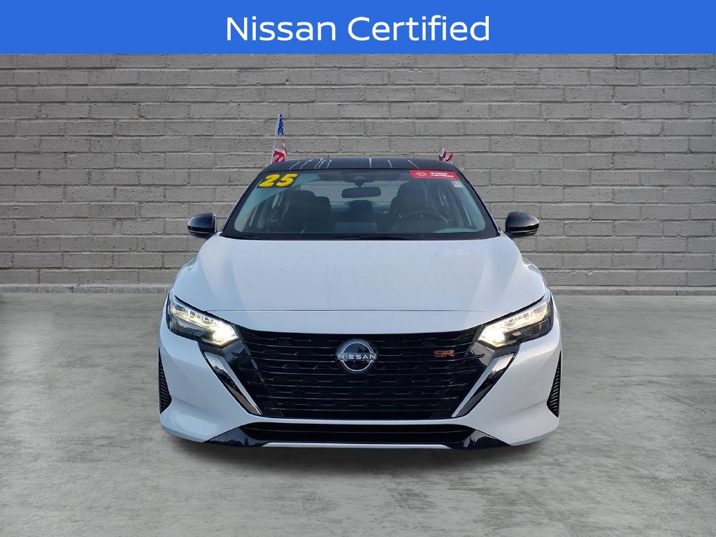 Certified 2025 Nissan Sentra SR FWD image 2