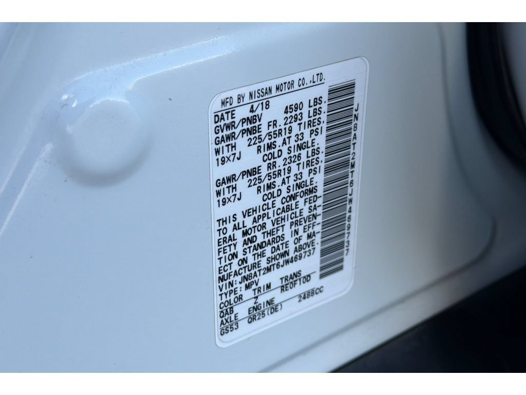 Used 2018 Nissan Rogue SL w/ Premium Package FWD image 35