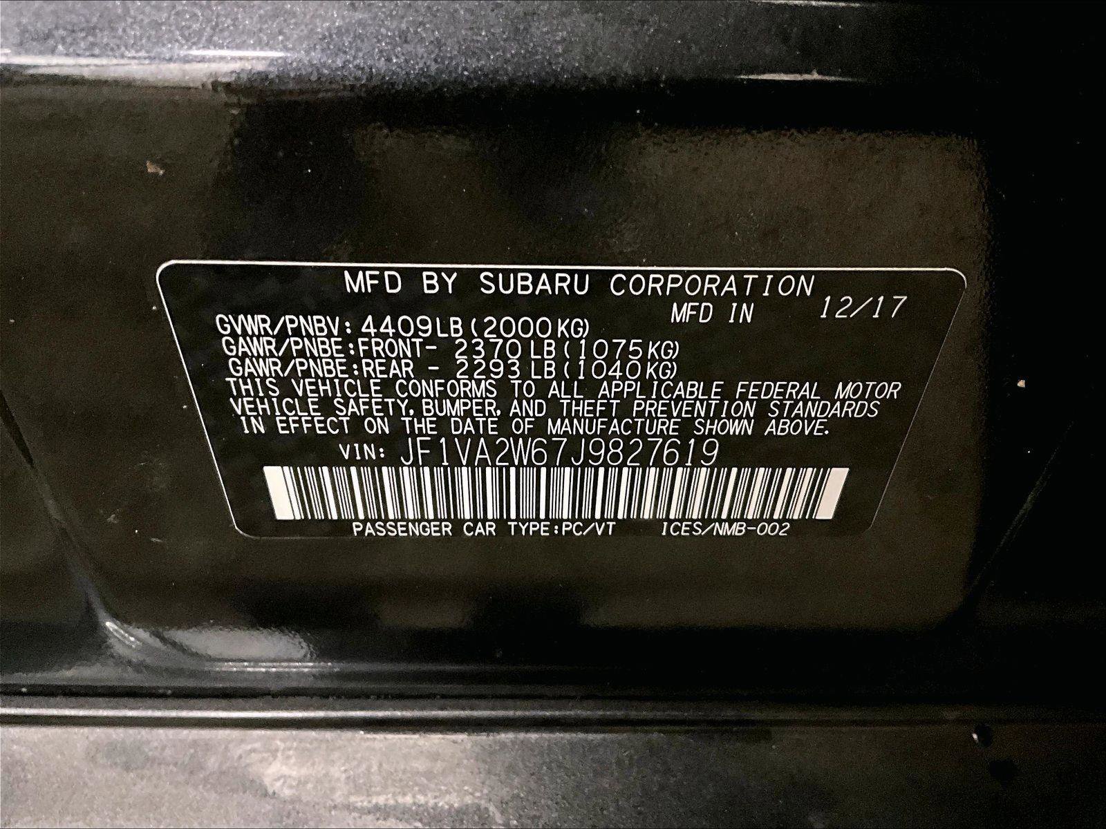 Used 2018 Subaru WRX STI Limited AWD/4WD image 32