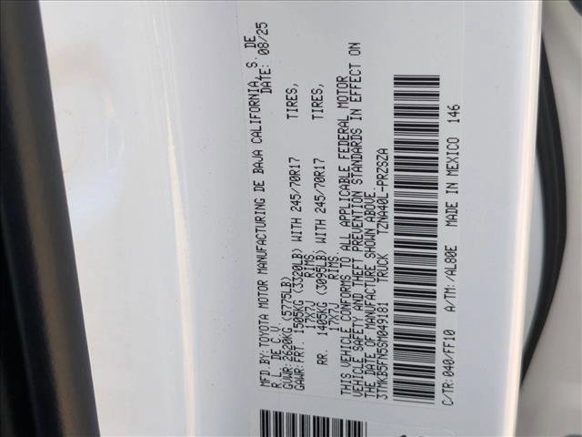 New 2025 Toyota Tacoma SR5 image 16