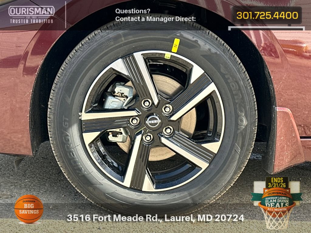 New 2025 Nissan Sentra SV w/ All-Weather Package image 5