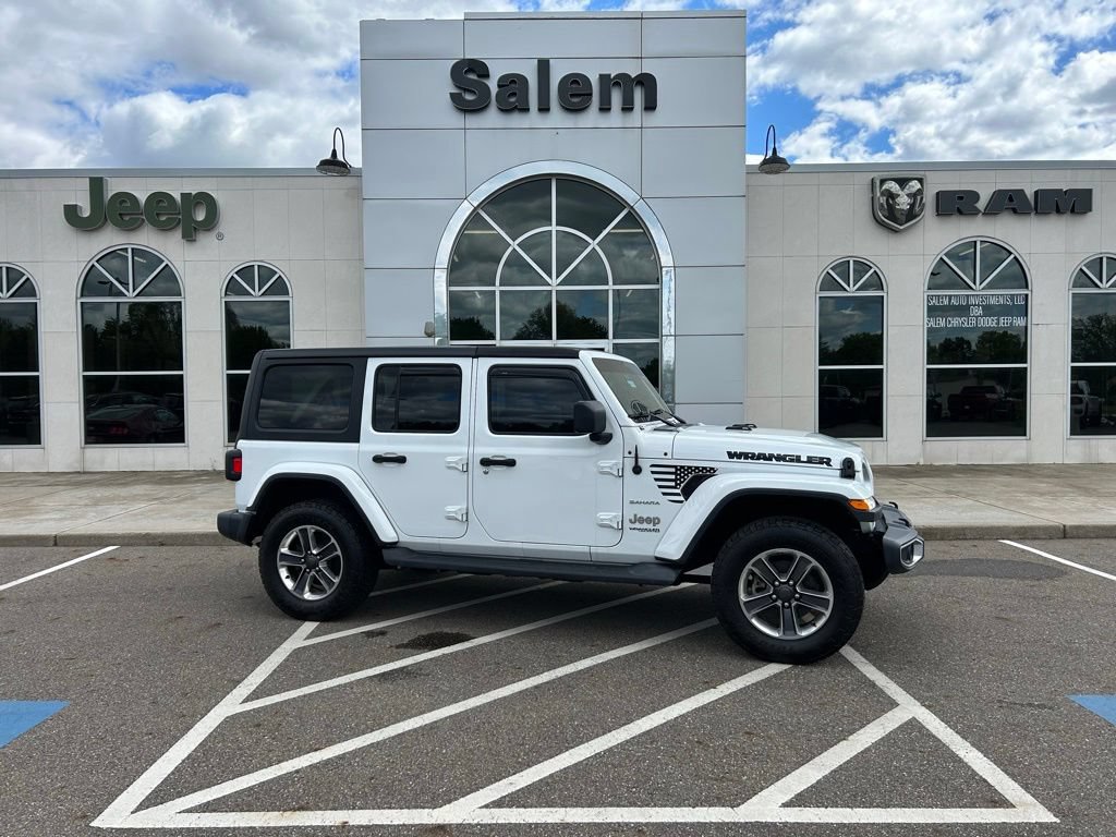 Used 2019 Jeep Wrangler Unlimited Sahara AWD/4WD image 1