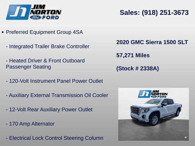 Used 2020 GMC Sierra 1500 SLT w/ SLT Premium Package image 10