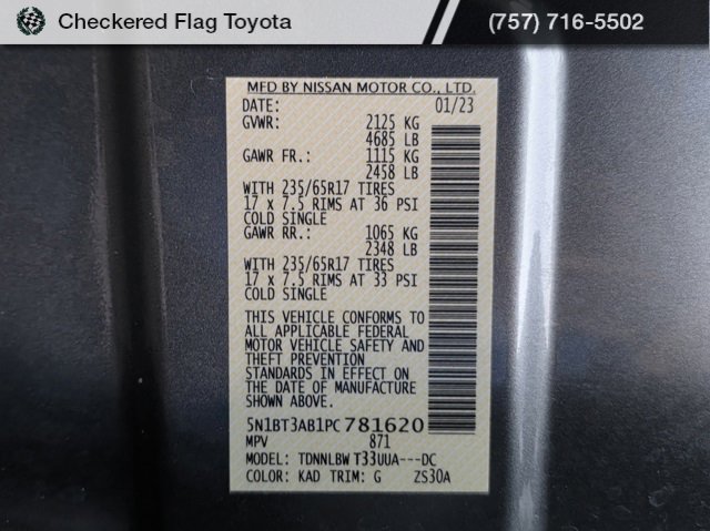 Used 2023 Nissan Rogue S image 46