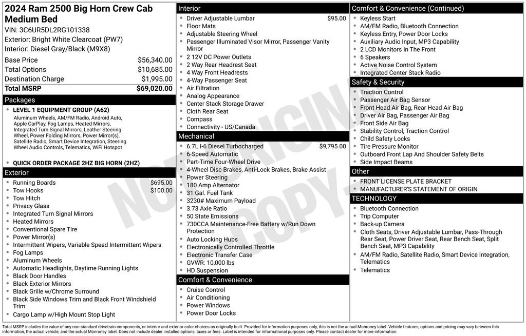Certified 2024 RAM 2500 Big Horn image 36