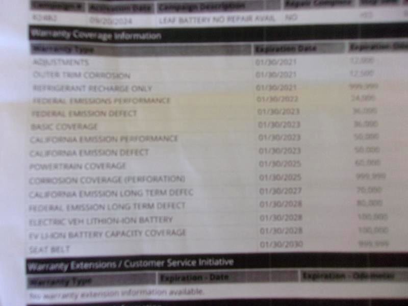 Used 2020 Nissan Leaf SV w/ SV Technology Package image 32