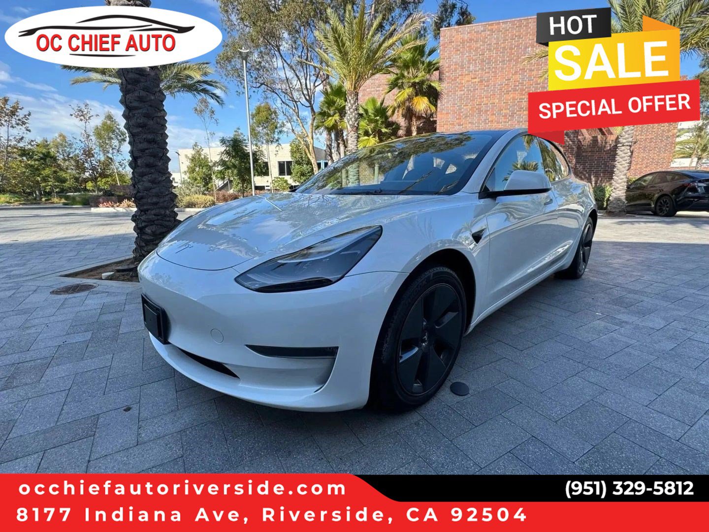 Used 2021 Tesla Model 3 Standard Range Plus RWD image 1