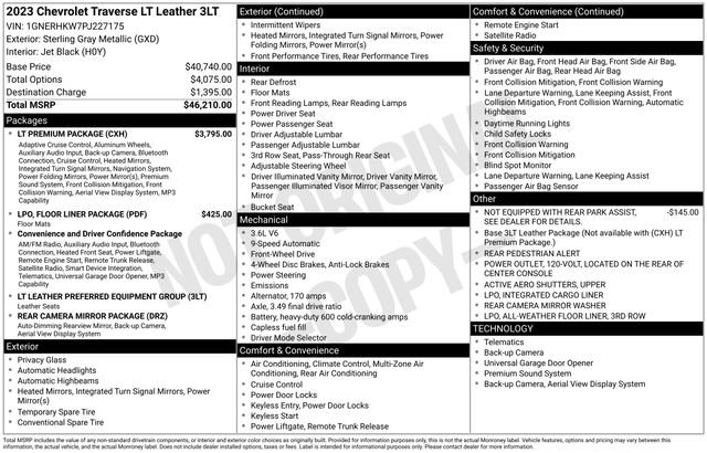 Certified 2023 Chevrolet Traverse LT w/ LT Premium Package image 6