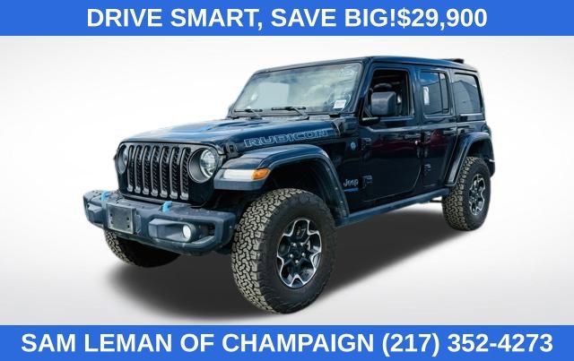 Used 2021 Jeep Wrangler Unlimited Rubicon 4xe w/ Steel Bumper Group
