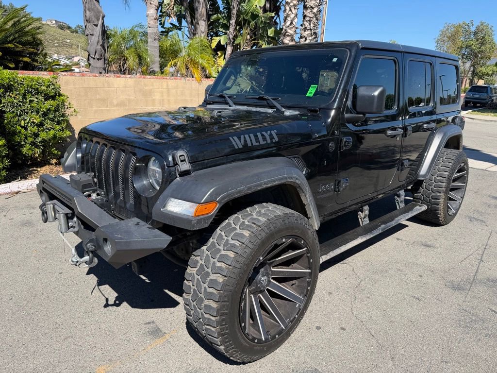 Used 2021 Jeep Wrangler Unlimited Willys image 3