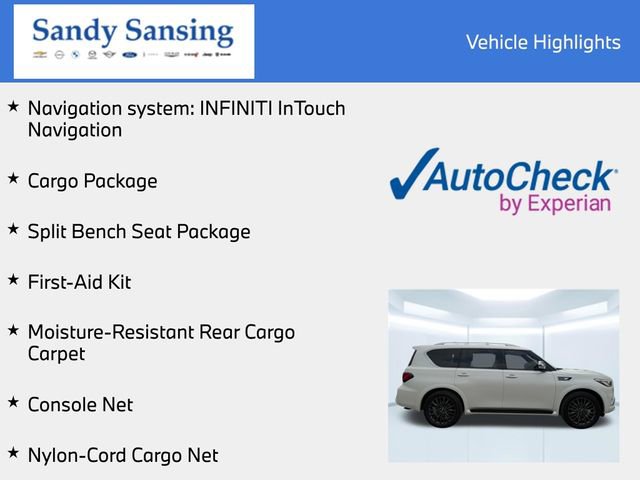 Used 2024 INFINITI QX80 Sensory w/ Cargo Package AWD/4WD image 7