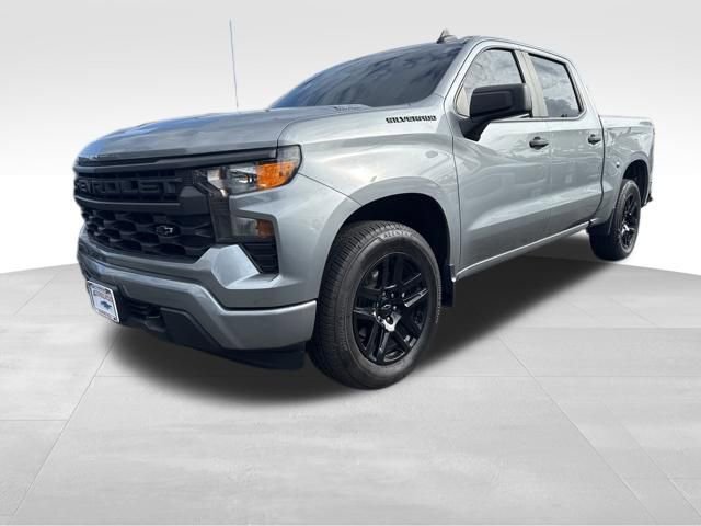 Certified 2024 Chevrolet Silverado 1500 Custom w/ LPO, Dark Essentials Package