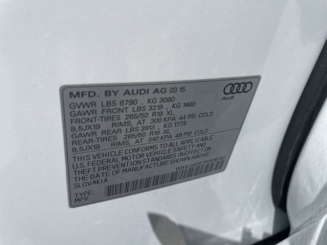 Used 2015 Audi Q7 3.0T Premium Plus AWD/4WD image 35