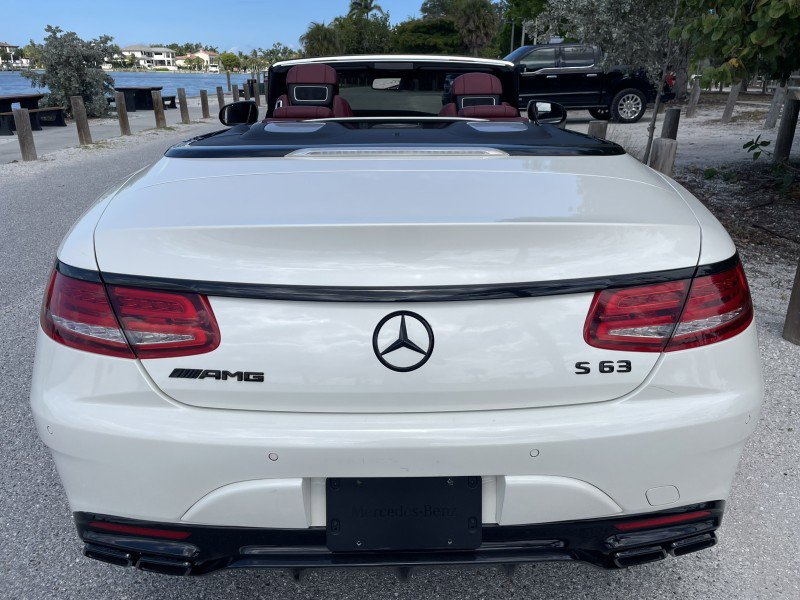 Used 2017 Mercedes-Benz S 63 AMG 4MATIC Cabriolet image 35