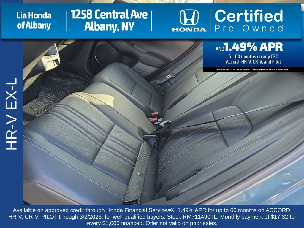 Certified 2024 Honda HR-V EX-L image 23