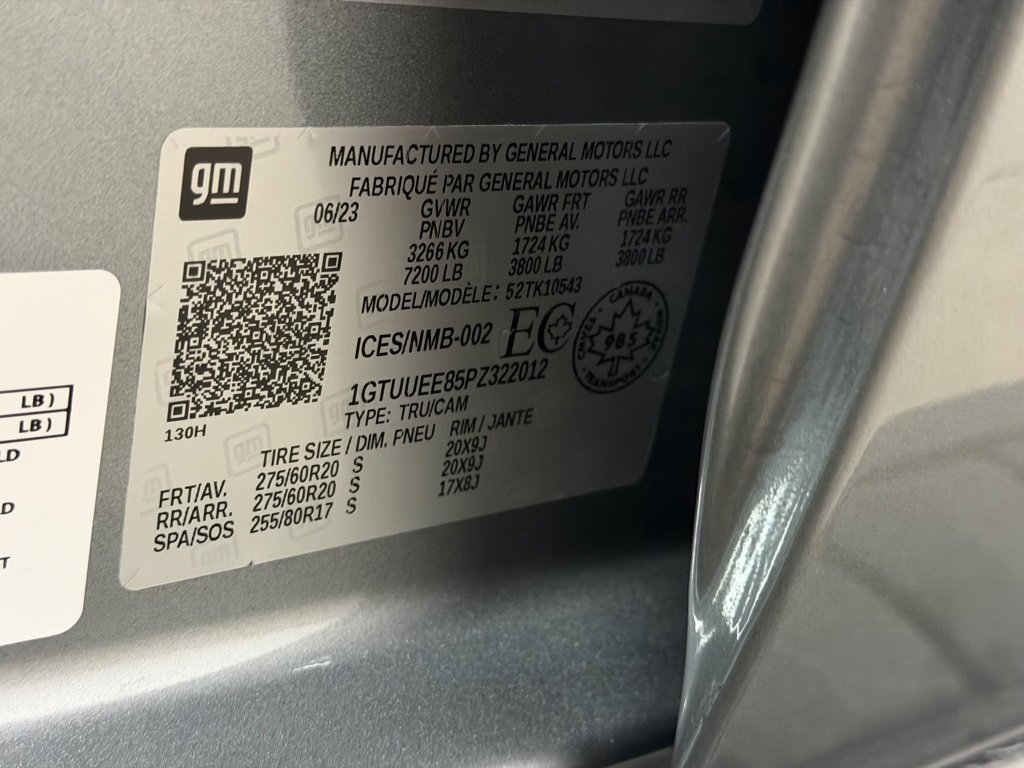 Certified 2023 GMC Sierra 1500 AT4 w/ AT4 Premium Package image 44